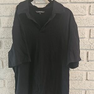 RW&CO. Men's Polo in Classic Black